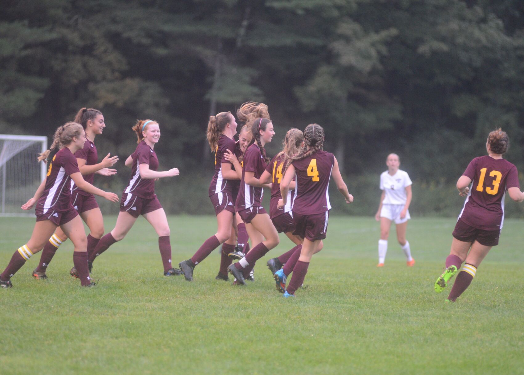 Lenox celebrates Munch's goal